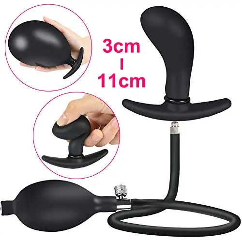 Inflatable Silicone Anal Plug for Women Men Couples, Separable Inflated Butt Plug for Outside Wear, Swelling Anal Toys for Anus Uniform and Stable Expansion Sex Toys Couples (Anal Plug) Inflatable Silicone Anal Plug for Women Men Couples, Separable Inflated Butt Plug for Outside Wear, Swelling Anal Toys for Anus Uniform and Stable Expansion Sex Toys Couples (Anal Plug)