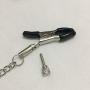 zhy 3 Heads Deluxe Stainless Steel Bracelet, Metal Clips Clamp Chain Costume Accessories