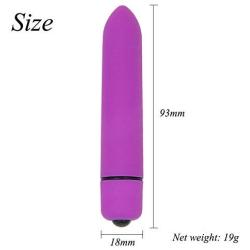 Mini G-Spot Vibrator 14 Frequency Bullet Vibrator Massage Eggs Vibrator