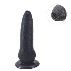 Romi 7.87 inches Realistic Dildo Realistic Big Foreskin Dildo Flexible PVC Penis Dick with Strong Suction Cup for Female