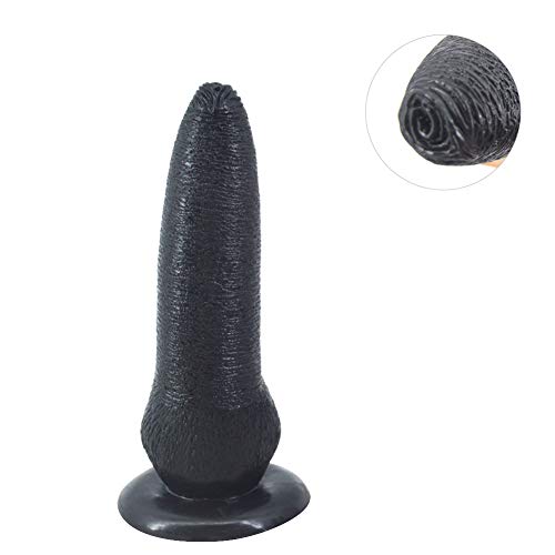 Romi 7.87 inches Realistic Dildo Realistic Big Foreskin Dildo Flexible PVC Penis Dick with Strong Suction Cup for Female