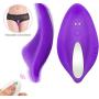 Invisible Wireless Remote Underwear 9 Frequency Silicone Vibrantor Waterproof USB Rechargeable Adullt Toys for Women Couples(Purple)