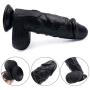 Whtao Lifelike Huge Women Personal Relax Massager Material - Realistic Dîldɔ (Color : Black)