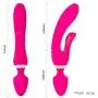 Personal Sports Massager - Powerful but Quiet - Dual Motor 10 Speed Mode - USB Charging - 100% Waterproof( Dark Pink) Personal Sports Massager - Powerful but Quiet - Dual Motor 10 Speed Mode - USB Charging - 100% Waterproof( Dark Pink)
