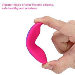 Wearable Vibrator Smyidel Stimulator Remote Control Vibrators with 10 Vibrations Invisible Quite USB Rechargeable for Women (Purple)