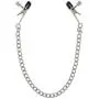 Bull Nose Stainless Steel Clamps with 12 inch Chain Bull Nose Stainless Steel Clamps with 12 inch Chain