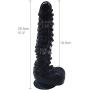 FAAK Suction Silicone Animal Dildo with Octopus Skin Stimulating Bumpy Adult Sex Novelties Fetish Toy Big Penis Large Cock Black Dick Female Masturbation