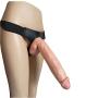 Stráp-ǒn Dǒngs 6inch SträpOň Sträp Härnéss Stráplěss Belt Stráp ǒn Massager for Women or Men