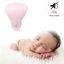 Wireless Waterproof Massager for Back and Neck Relaxation, 10 Speed Frequency Massager with Wireless Remote Control (Pink)