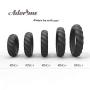 Silicone Cock Rings Set Sex Toys – Adorime Premium Stretchy Erection Enhancing Penis Ring Training Sex Things for Men and Couples (5 Rings Set) 