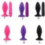 Flosky Silicone Amal Plug Toys with 10 Vibrantion Modes Mini Vibrarator Stimulation for Women Men