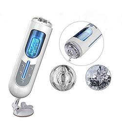 Intelligent Male Automatic Píston Cup Sucking 400Times/Min and 10 Pattern 5 Speed Electronic Mássage Cup Males Toy