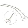 Yiwa Male Urethra Stainless Steel Stimulate Masturbation Super Long 14inch Urethral Plug 8mm