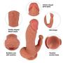 Lfcmf Realistic 8.46 inch Massage handsfree with Strong Sucker for Women, 100% high Quality Silicone Lfcmf