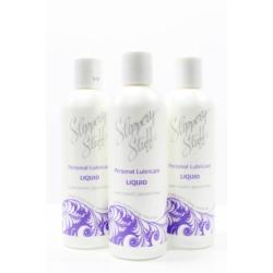 Water-based Silky Safe Longlasting Personal Lubricant Liquid by Slippery Stuff 3 Bottles 8oz Each