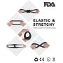Silicone Cock Rings Set, Sexy Slave Stretchy Penis Rings for Longer & Harder Erection, Sex Toy for Men Couple(7pcs)