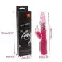 Portable 12 Thrusting Rotating Modes G-Spōt VÎB-râtor Silicone Waterproof Rechargeable Massager Portable 12 Thrusting Rotating Modes G-Spōt VÎB-râtor Silicone Waterproof Rechargeable Massager