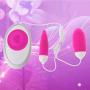 Cher9 UniSèxPortable Vîbàrting Jump ěggs s Dual Silicone Waterproof Multispeed Massager
