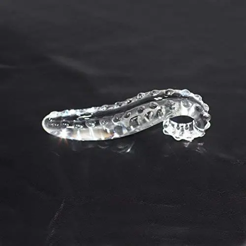 Glass Pleasure Wand Tentacle Glass Dildo for Women 6 inch Glass Pleasure Wand Tentacle Glass Dildo for Women 6 inch