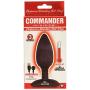 Nasstoys Commander Beginners Vibrating HOT Plug -Black