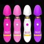 EIKdoulf02 Safe 12 Speed Vibrator Wand Massage Cordless Cordless Body Massager for Women and Couple Adult Sex Toys - Rose Red Battery