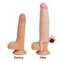 Vibrating Penis Sleeve Penis Extension extensions vibrating cock ring penis ring vibrator penis Pump enlargement pumps Hollow Strap on dildo strapon Harness
