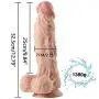 Wushuangyu (12.79 inches Long, 2.75 inches Wide Big Suction reàl Feel Massager for Women Play - Vibrant Toy