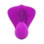 Wireless Massager with Remote Control, 10 Speed Frequency Waterproof Silicone Massager for Neck Relaxation and Back Relaxation