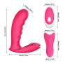 Remote Control Invisible But-terfly Silicone Waterproof USB Rechargeable Wearable Vibrant Toy for Women Couples