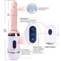 Auto Thrusting Machine for Adult Women Pleasure Hand Free Suction Cup Machine with Heating Remote Control Funtion