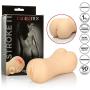 Calexotics Stroke It Pussy & Ass Heavy Duty Male Masturbator, Ivory