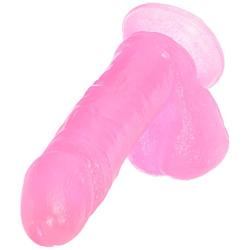 Adam & Eve Fun Jelly Dildo, Pink