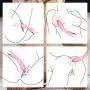 Rzoeox G Spot Vibrators Adult Sex Toys Waterproof Rechargeable Dildo Vibrators with 10 Vibration Modes Clitoris Vagina Stimulators for Women Beginner