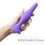 KM5-4Pcs/Set Silicone Plug Set for Women Amal Plugs Trainer Kit Passion Plug Relaxation Gifts (Purple)