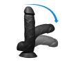 YOULAN Soft Powerful Six Toy for Women Couples 9.25 Inch Black