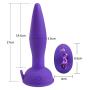 Naughty Amal Būtt Plug for Beginners 5 Frequency Vib Rechargeable Wireless Remote Control Anales Trainer, Silicone Waterproof Unisex Massager Purple by YSQSH