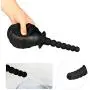 Enema Bulb Anal Cleaner 380ml Black Silicone Anal Vaginal Shower Douche System for Men Women Sexbaby Enema Bulb Anal Cleaner 380ml Black Silicone Anal Vaginal Shower Douche System for Men Women Sexbaby