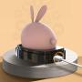 Sucking Rabbit Toys-USB Charging Silent Waterproof (Purple)