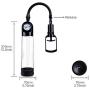 vcsd Male Effective Enlarge Extender Vacuum Pump Massager Beginner Vacuum Pump Tool Penǐsgrowth Pump Penǐsextender Length Device for Men