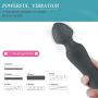 LESIGE Personal Wand Massager, G Spot Vibrator Waterproof Dildo Clitoral Anal Stimulator with Strong Vibrating & Heating Function, USB Rechargeable Cordless Neck Massager Stick Sex Toy for Women Men