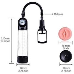 XURURR Vacuum Suction Male Pump Enlarger Enhancer Enlarge-Ment for Men Exercise Bo^dy
