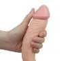 14.2Inch Double Sided Big Toy Real Feel Soft Flexible Double Head Ďîldɔ Relax Waterproof Massager for Women