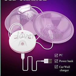 EABXXY Comfortable Shake Lick Tongue Sucking Breast Stimulator Suck PÙMp Cups Knead Toys，with 6 Modes Electric Rechargeable