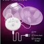 EABXXY Comfortable Shake Lick Tongue Sucking Breast Stimulator Suck PÙMp Cups Knead Toys,with 6 Modes Electric Rechargeable EABXXY Comfortable Shake Lick Tongue Sucking Breast Stimulator Suck PÙMp Cups Knead Toys,with 6 Modes Electric Rechargeable