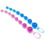 AKDSteel Jelly Anal Beads Orgasm Vagina Plug Play Pull Ring Ball Anal Stimulator Butt Beads for Health Toy