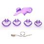 Holy Trainer V3 Device Cage with 4 Size Massager Ring Belt Products