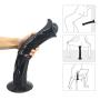 Realistic Animal Dildo Big Horse Penis Ultra Long Cock Female Masturbator Sexbaby Hand Free Suction Cup Vaginal Massage for Women (Black)