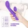 G-Spot Rabbit Waterproof Vibrator with Lifelike Texture for Women Clitoris Stimulation | Lyps Holly - Flexible Silicone Dildo Clit Dual Action Stimulator with 10 Powerful & Silent Vibration Patterns G-Spot Rabbit Waterproof Vibrator with Lifelike Texture for Women Clitoris Stimulation | Lyps Holly - Flexible Silicone Dildo Clit Dual Action Stimulator with 10 Powerful & Silent Vibration Patterns