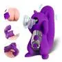 Maison-Market Clitoral Massager Cute Squirrel Cartoon Shape with Sucking Nipples Clitoris Function, 10 Modes and 10 Sucking Intensity Stimulation for Women, Purple Maison-Market Clitoral Massager Cute Squirrel Cartoon Shape with Sucking Nipples Clitoris Function, 10 Modes and 10 Sucking Intensity Stimulation for Women, Purple