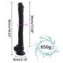 Winzfred 16 inch Realistic Dilo with Hands-Free Play Flexible Pennis Long Six Toysfor Women Men